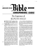 AC Bible Corr Course Lesson 22 (1960)