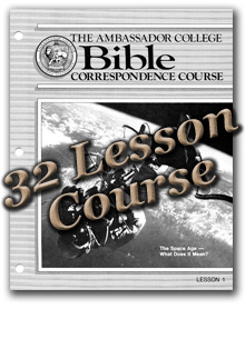 ambassador college - 12 lesson correspondence course