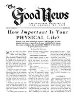 Good News 1957 (Vol VI No 03) Mar