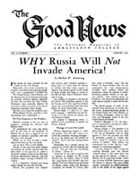 Good News 1952 (Vol II No 01) Jan