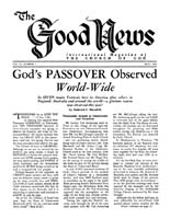 Good News 1962 (Vol XI No 05) May