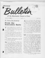 Bulletin 1970 (Vol 01 No 01) Jun 5