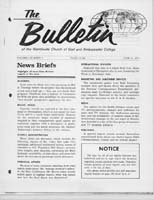 Bulletin 1974 (Vol 02 No 05) Jun 21